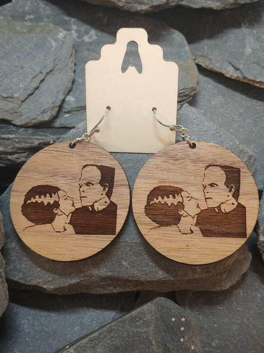 Frankenstein and Bride 40mm