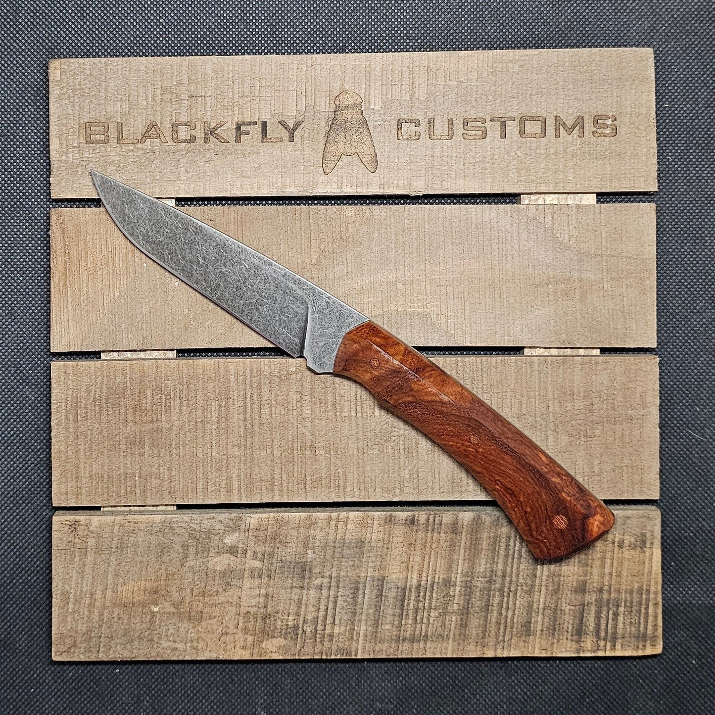 Mongoose with Amboyna Burl