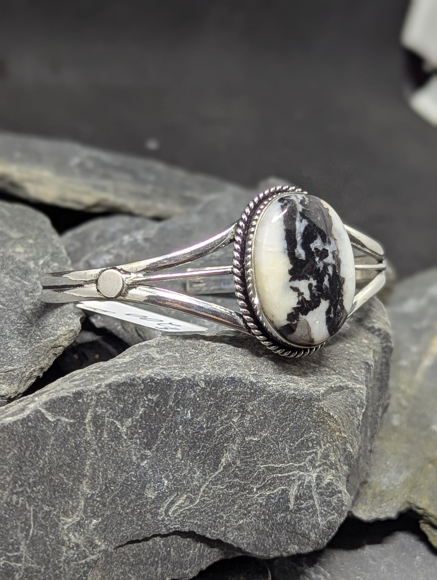 White Buffalo Turquoise Bracelet