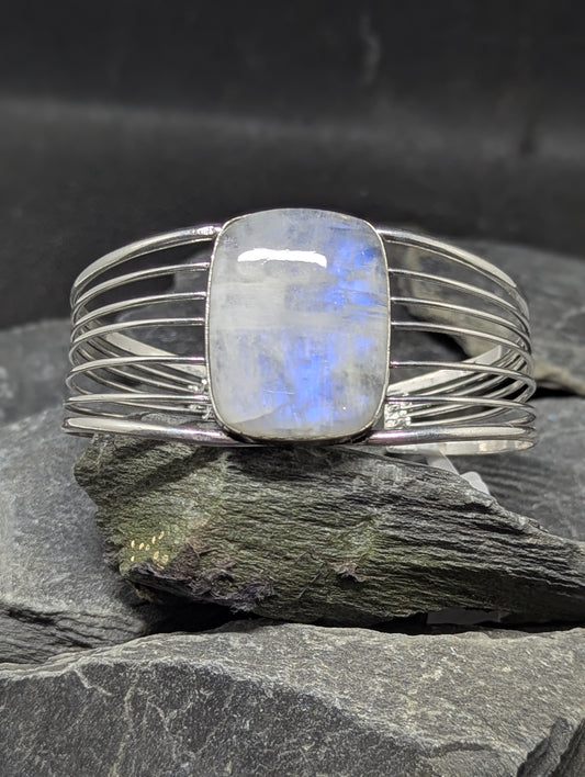 Rainbow Moonstone Bracelet