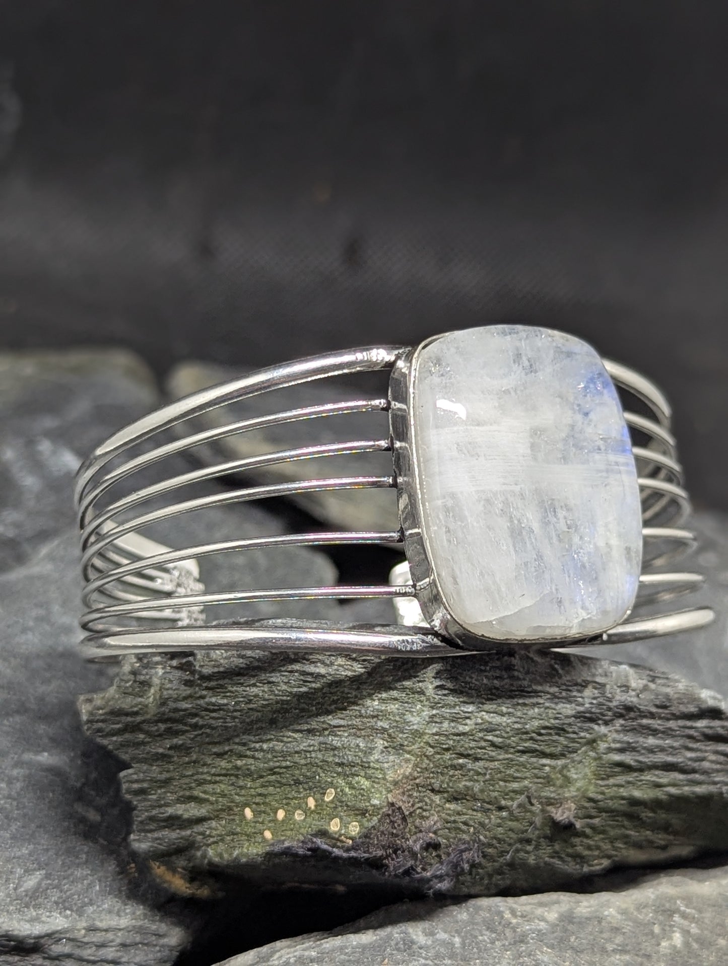 Rainbow Moonstone Bracelet