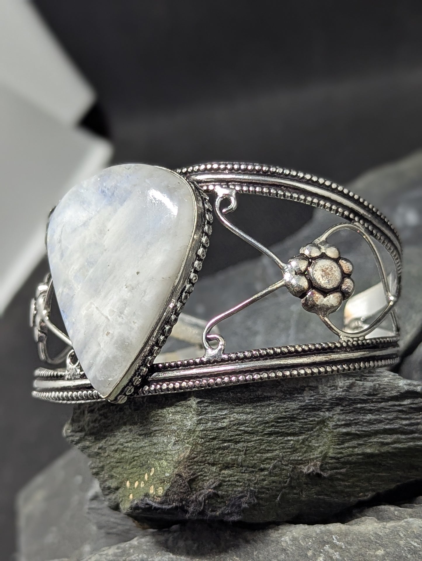 Rainbow Moonstone Bracelet
