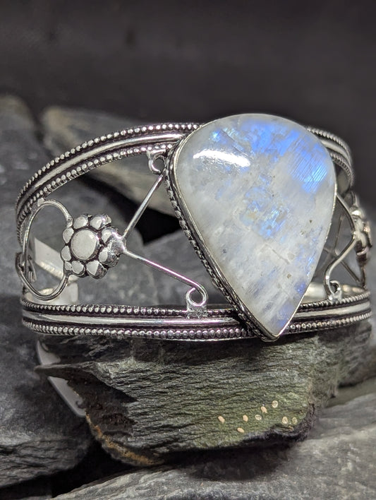 Rainbow Moonstone Bracelet