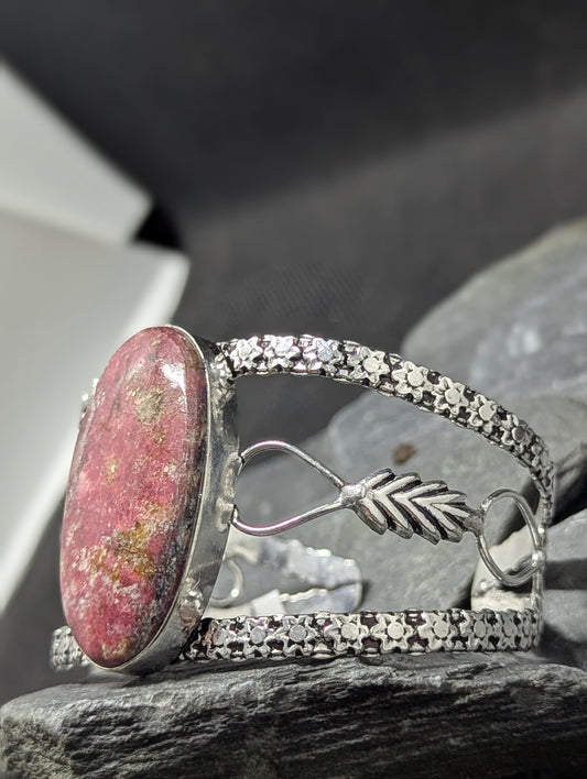 Pink Thulite Bracelet