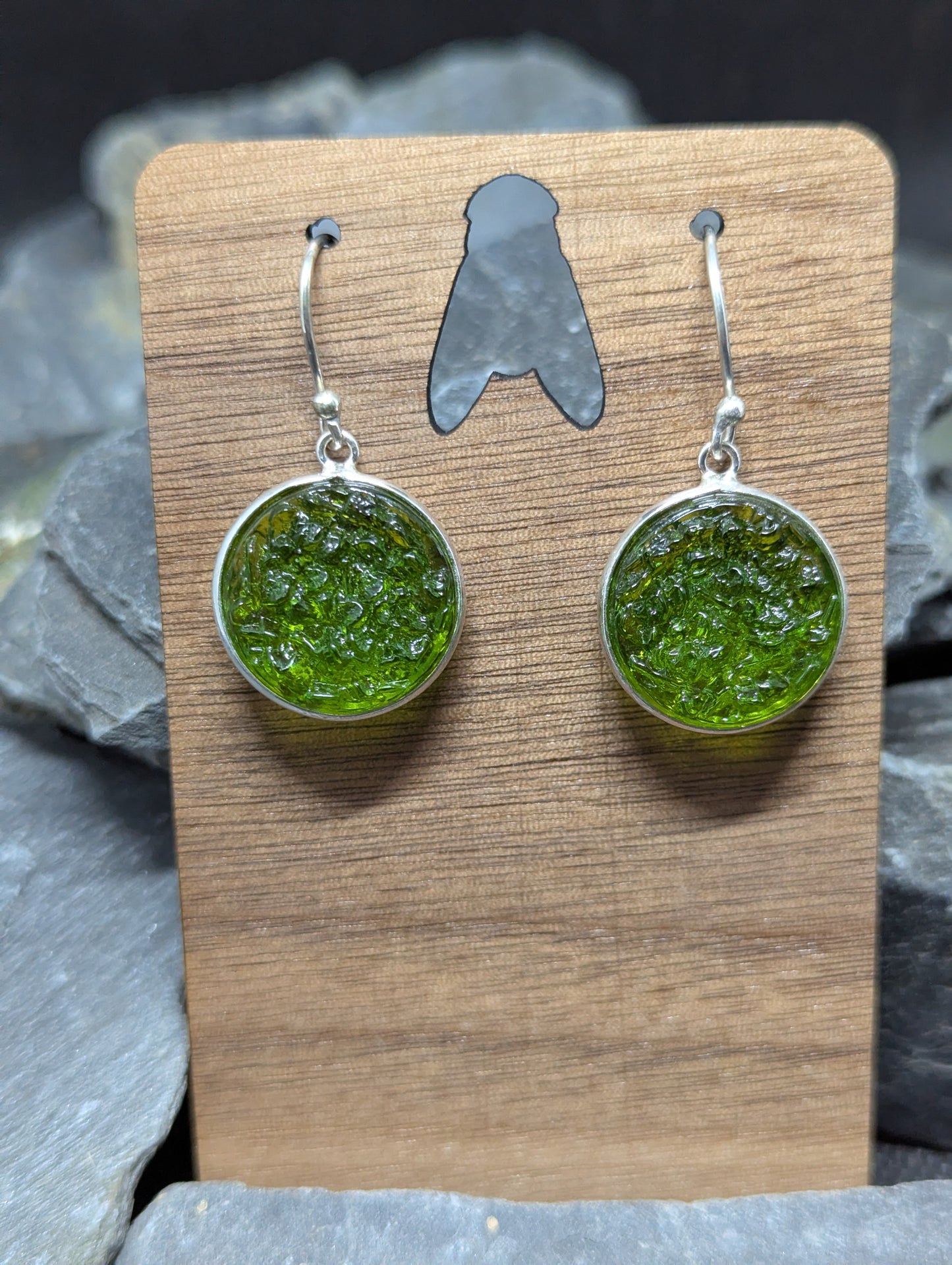 Moldavite Earrings