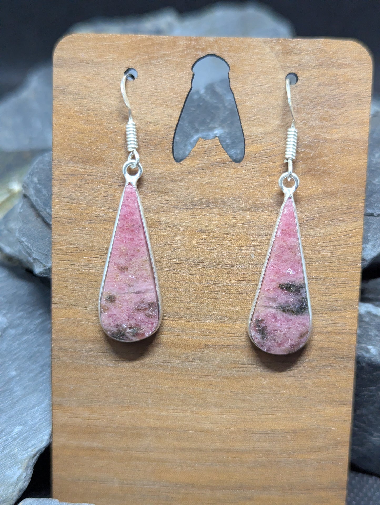 Rhodonite Earrings