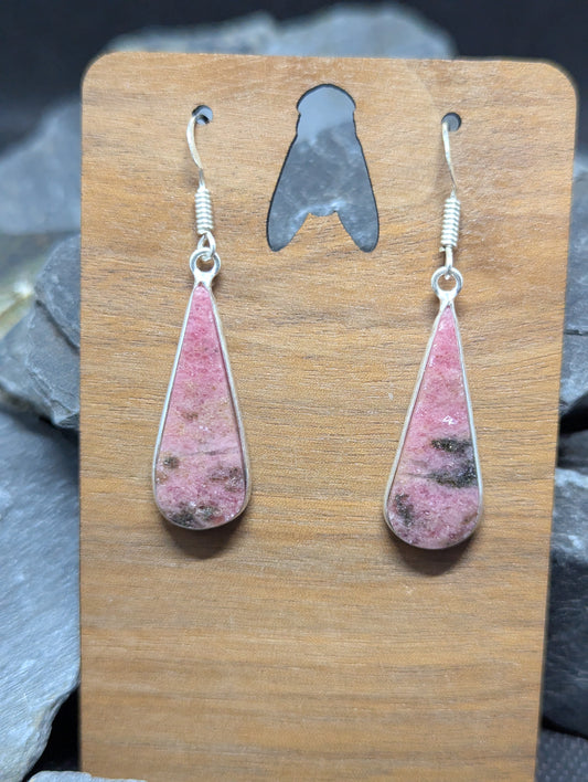 Rhodonite Earrings