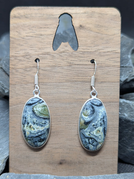 Kambaba Jasper Earrings