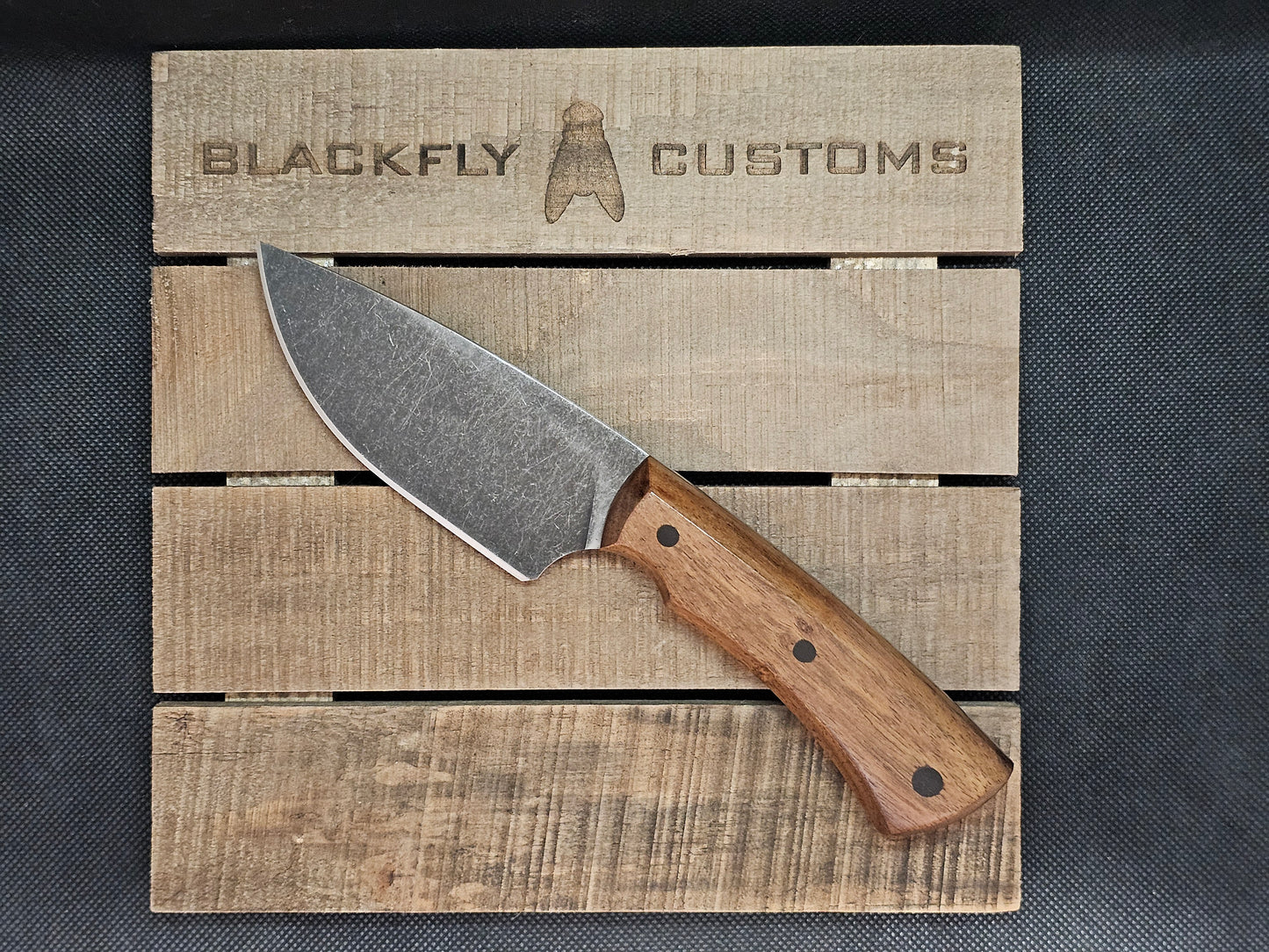 Rhino with Black Walnut