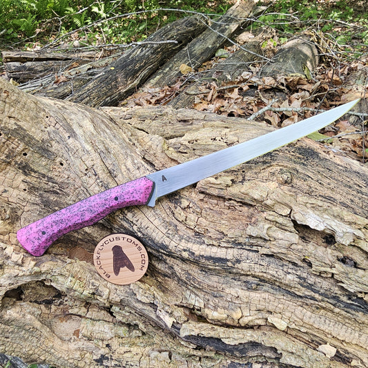 Fillet with Bubblegum Pink Griptec