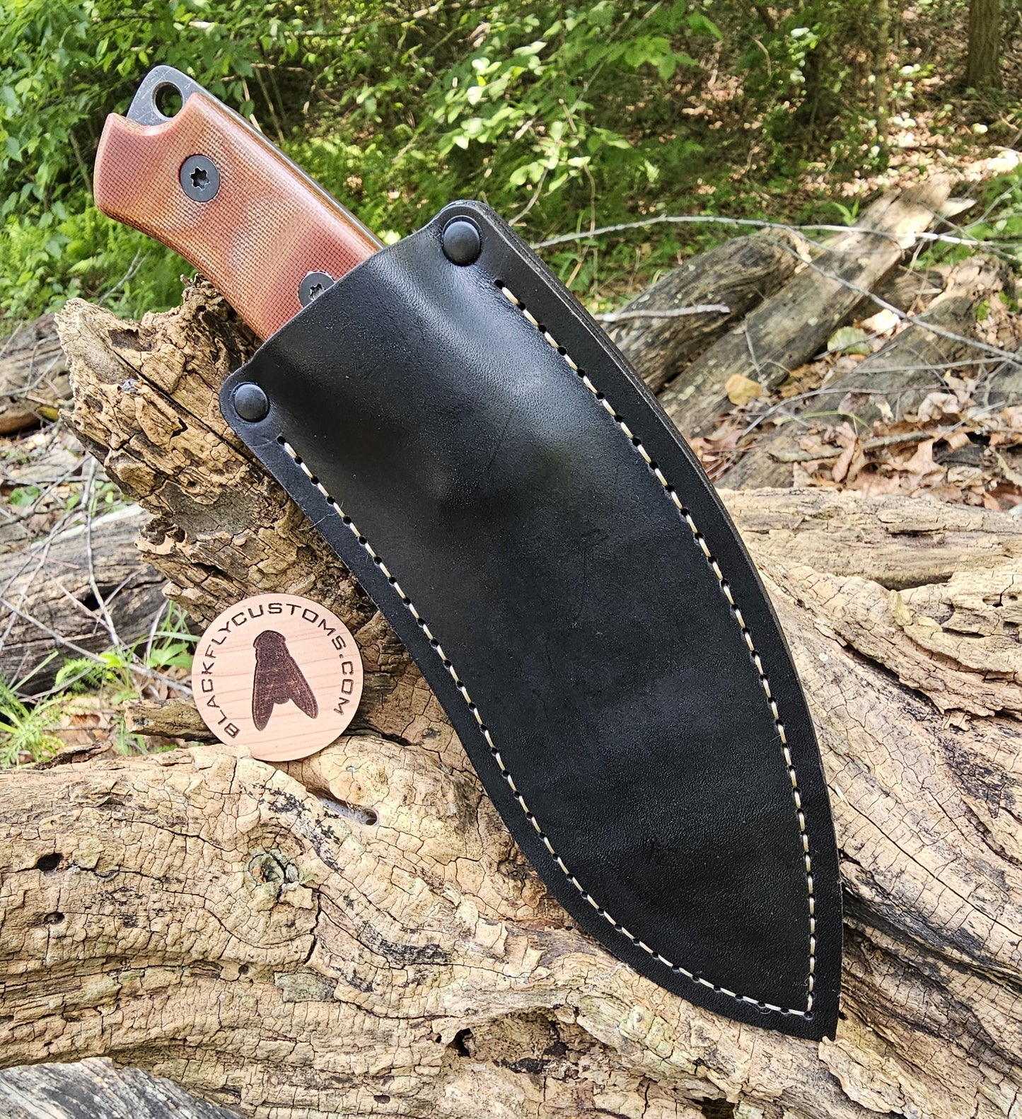 Fossa with Natural Micarta