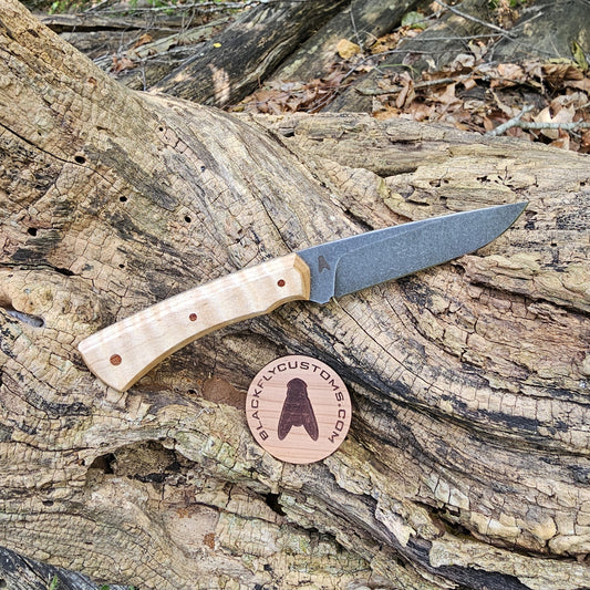 Mongoose with Curly Maple
