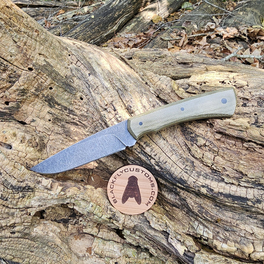 Mongoose with O.D. Green Micarta