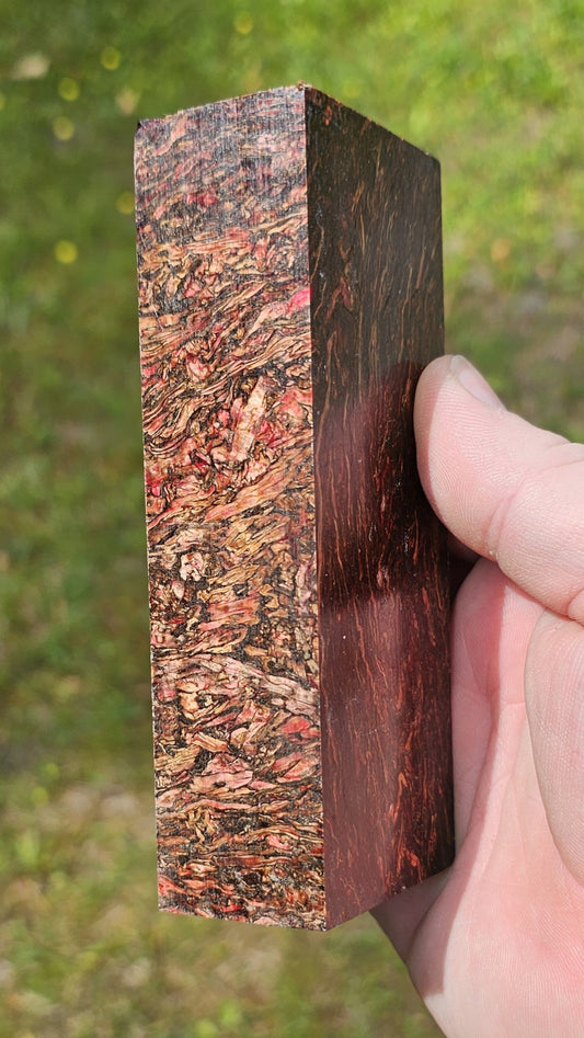 Stabilized Hemp Block - Red