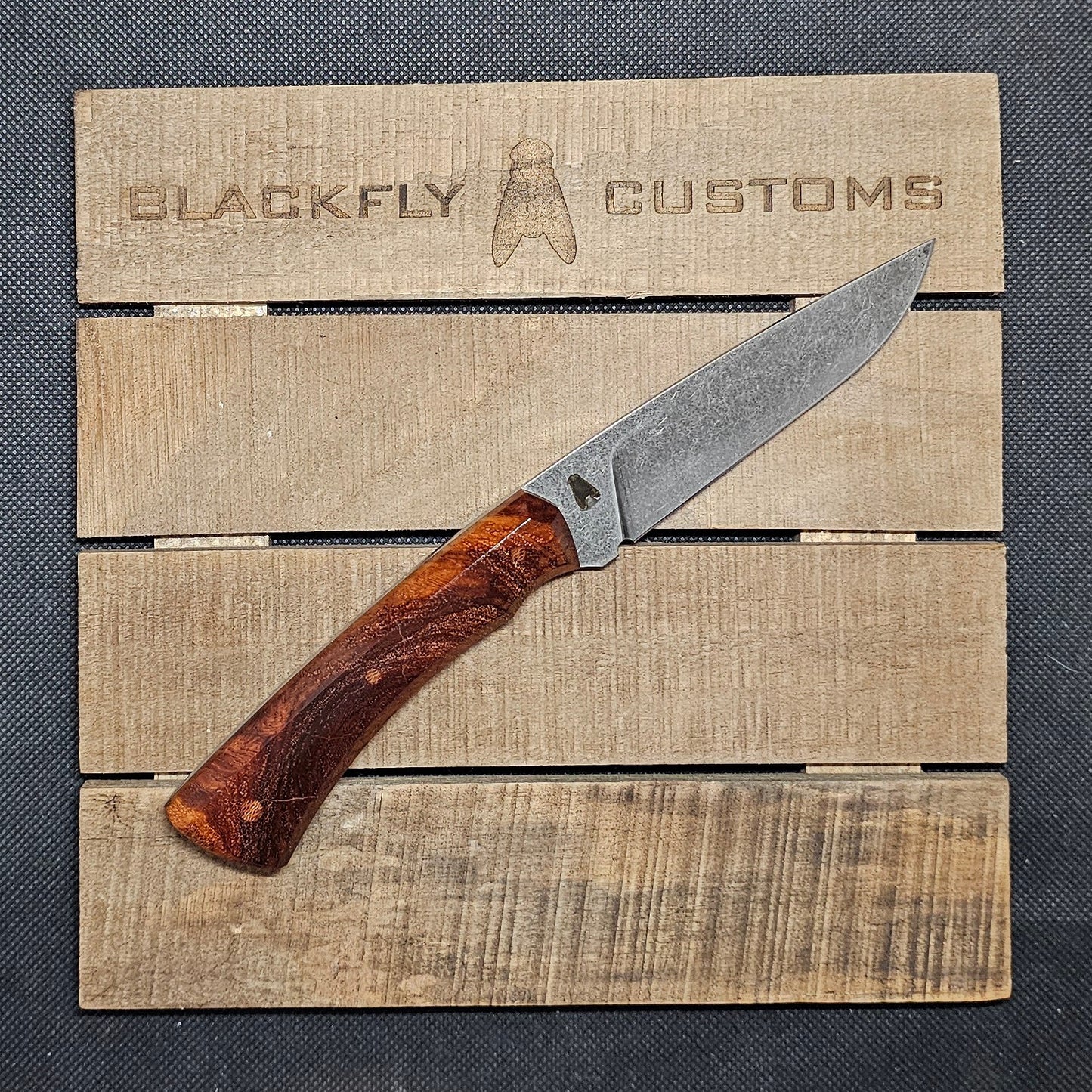 Mongoose with Amboyna Burl