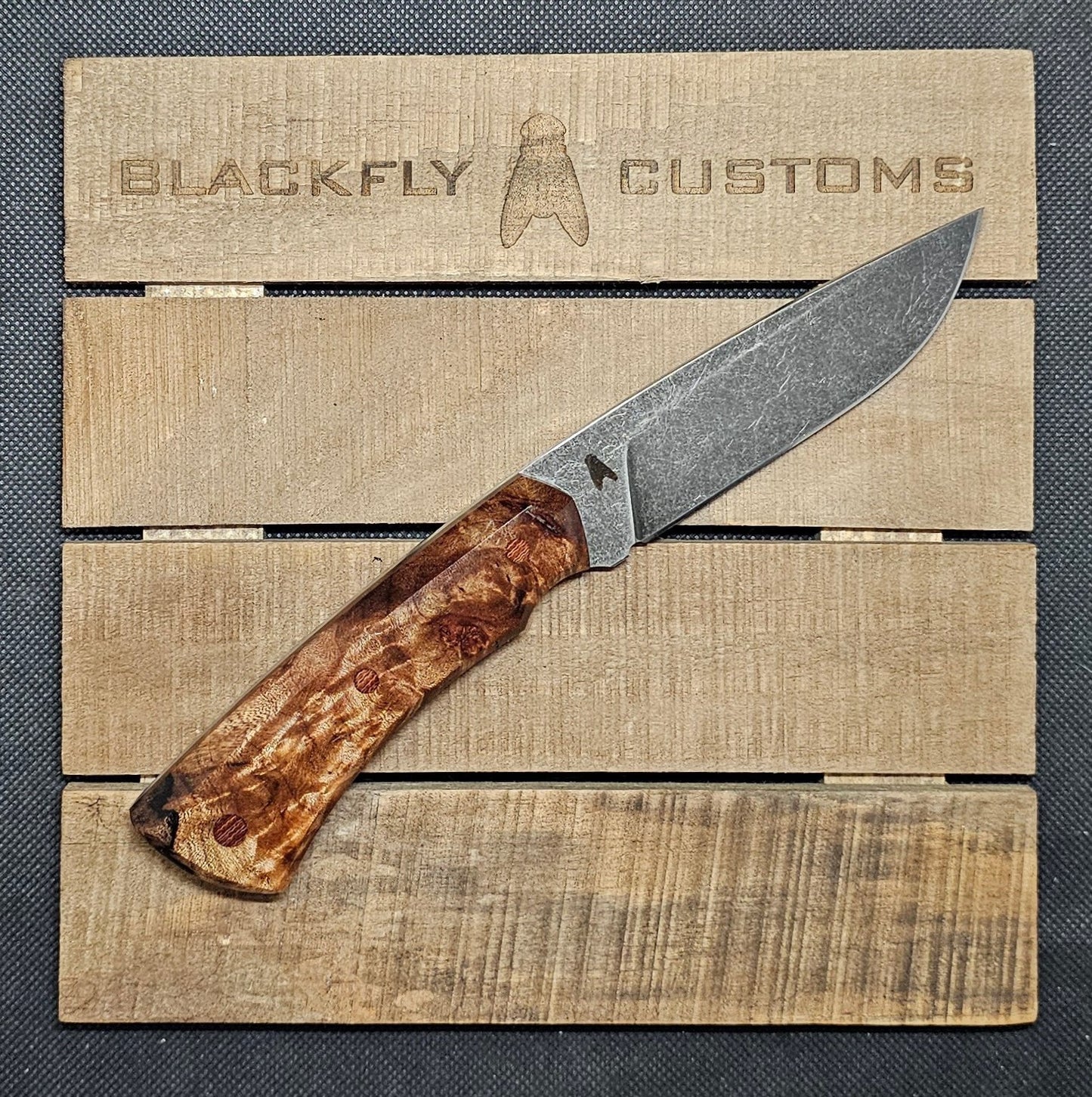 Mamba with  Amboyna Burl