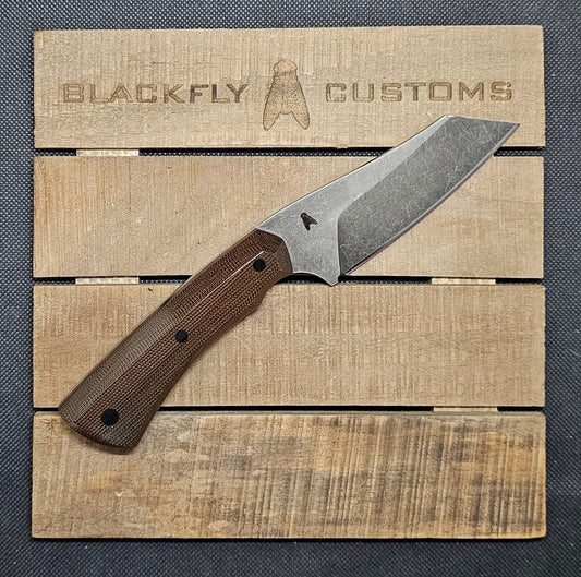 Hyena with OD Green Micarta