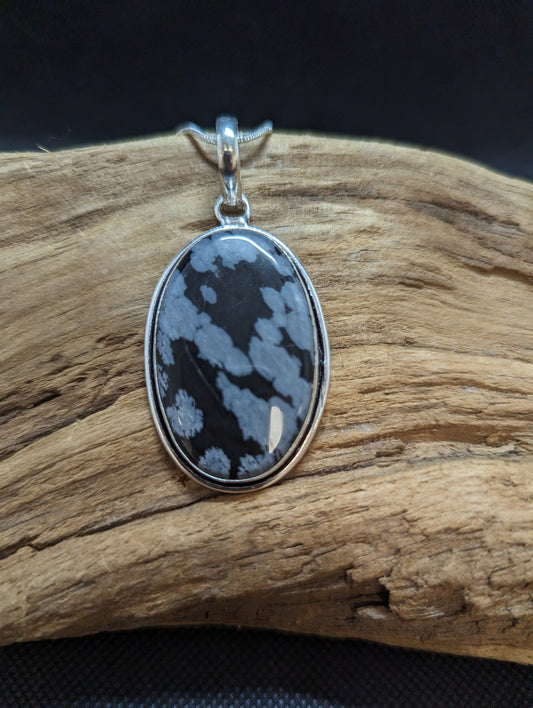 Snowflake Obsidian