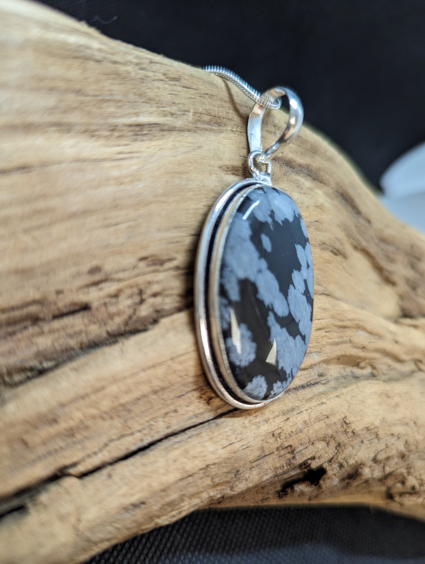 Snowflake Obsidian