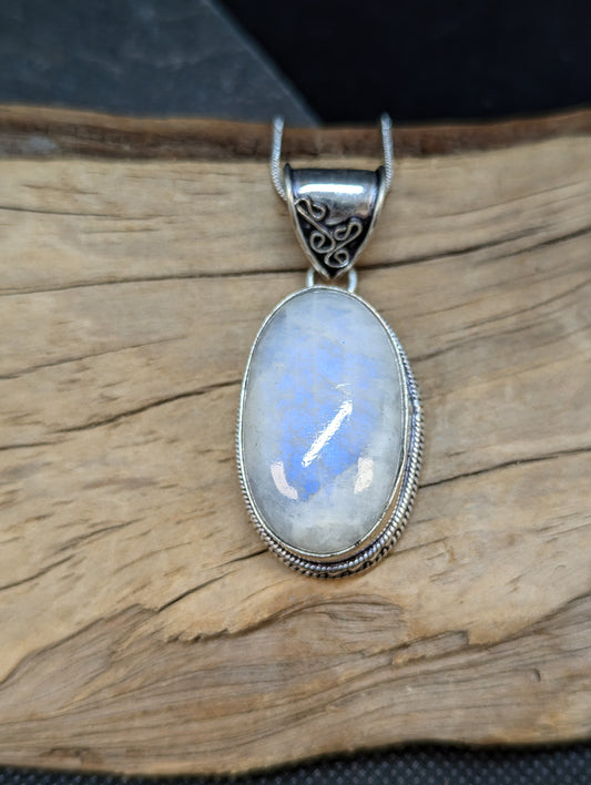 Blue Rainbow Moonstone