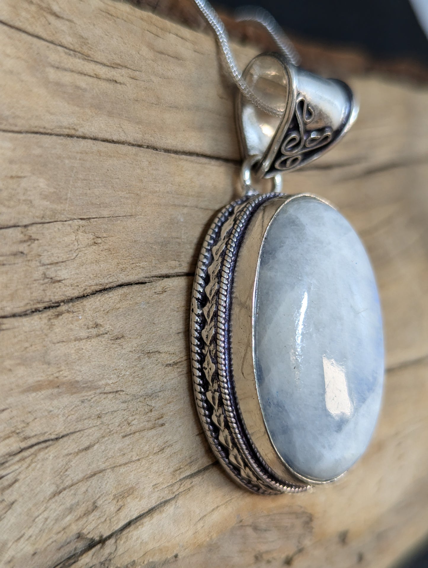 Blue Rainbow Moonstone