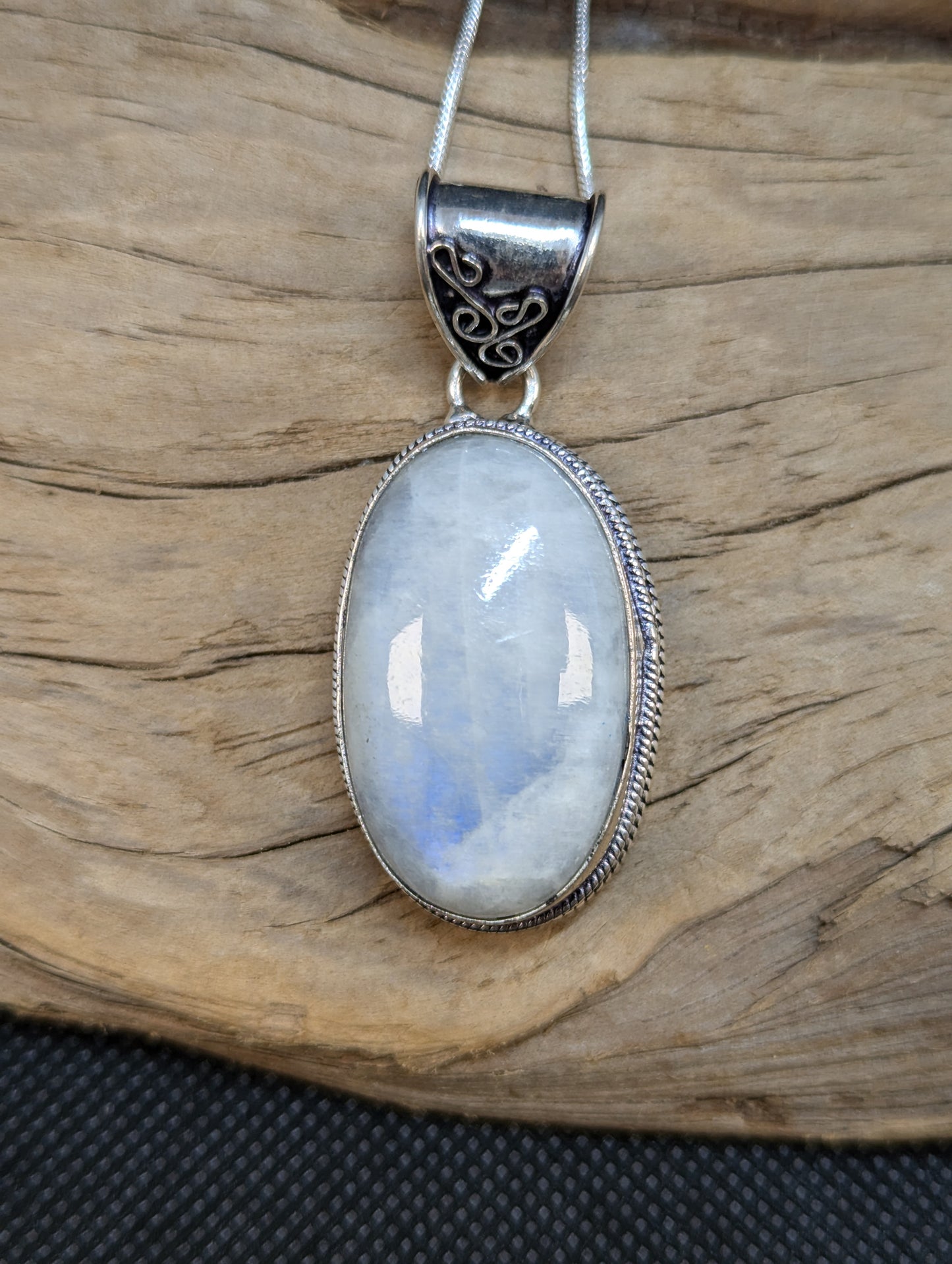 Blue Rainbow Moonstone