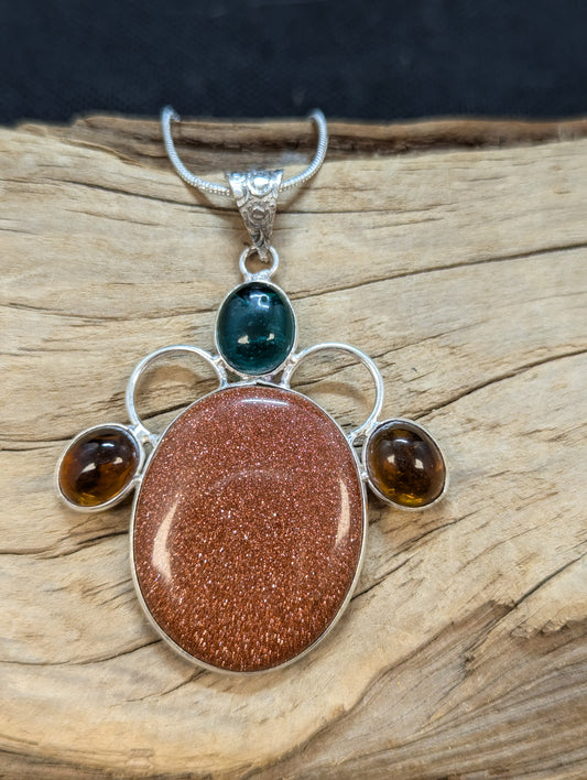 Sandstone & Amber & Aventurine