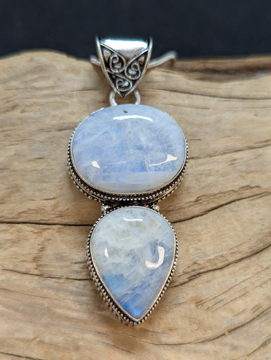 Blue Rainbow Moonstone