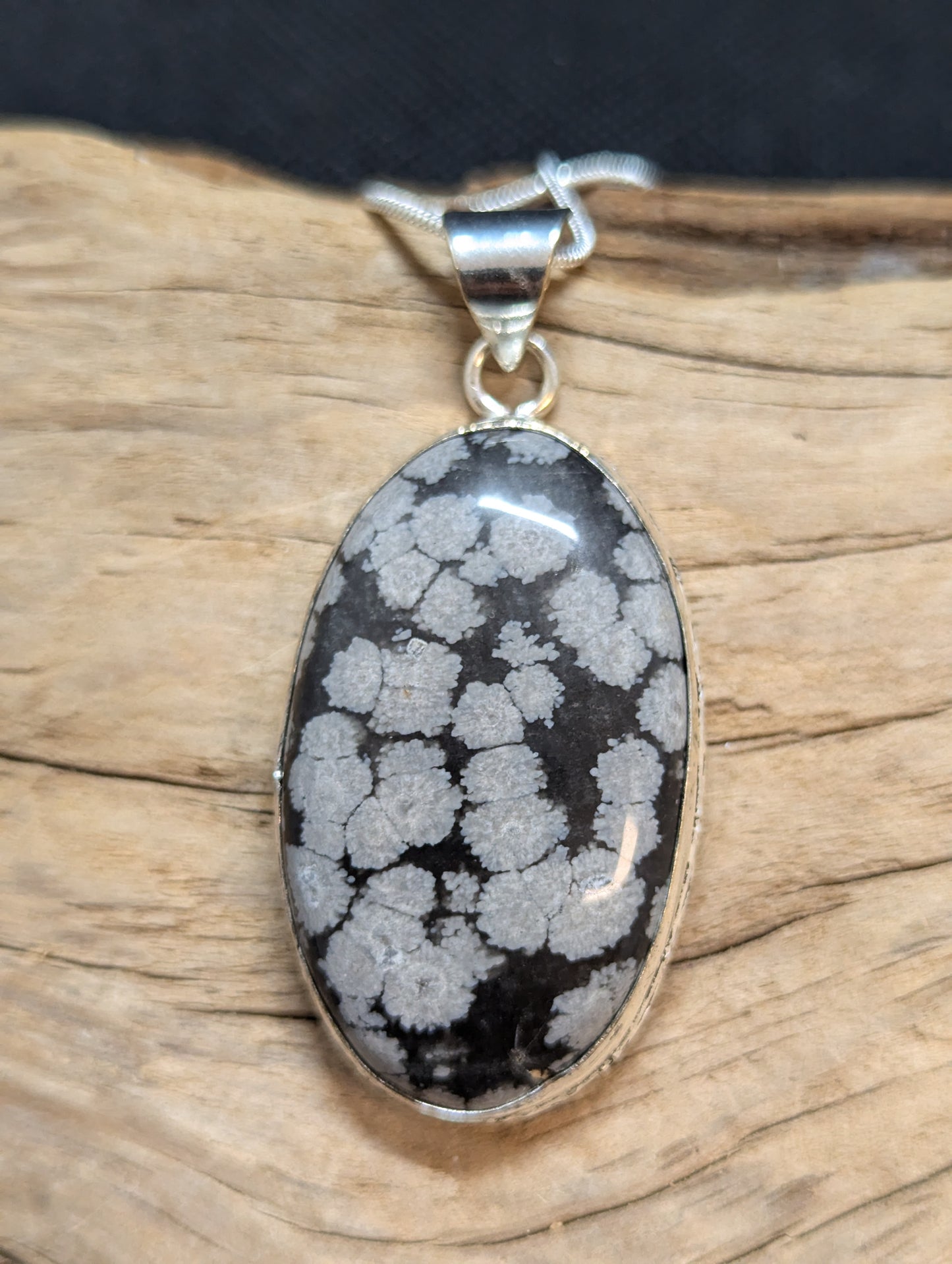 Snowflake Obsidian