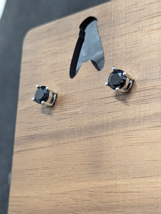 1ct Black Moissanite