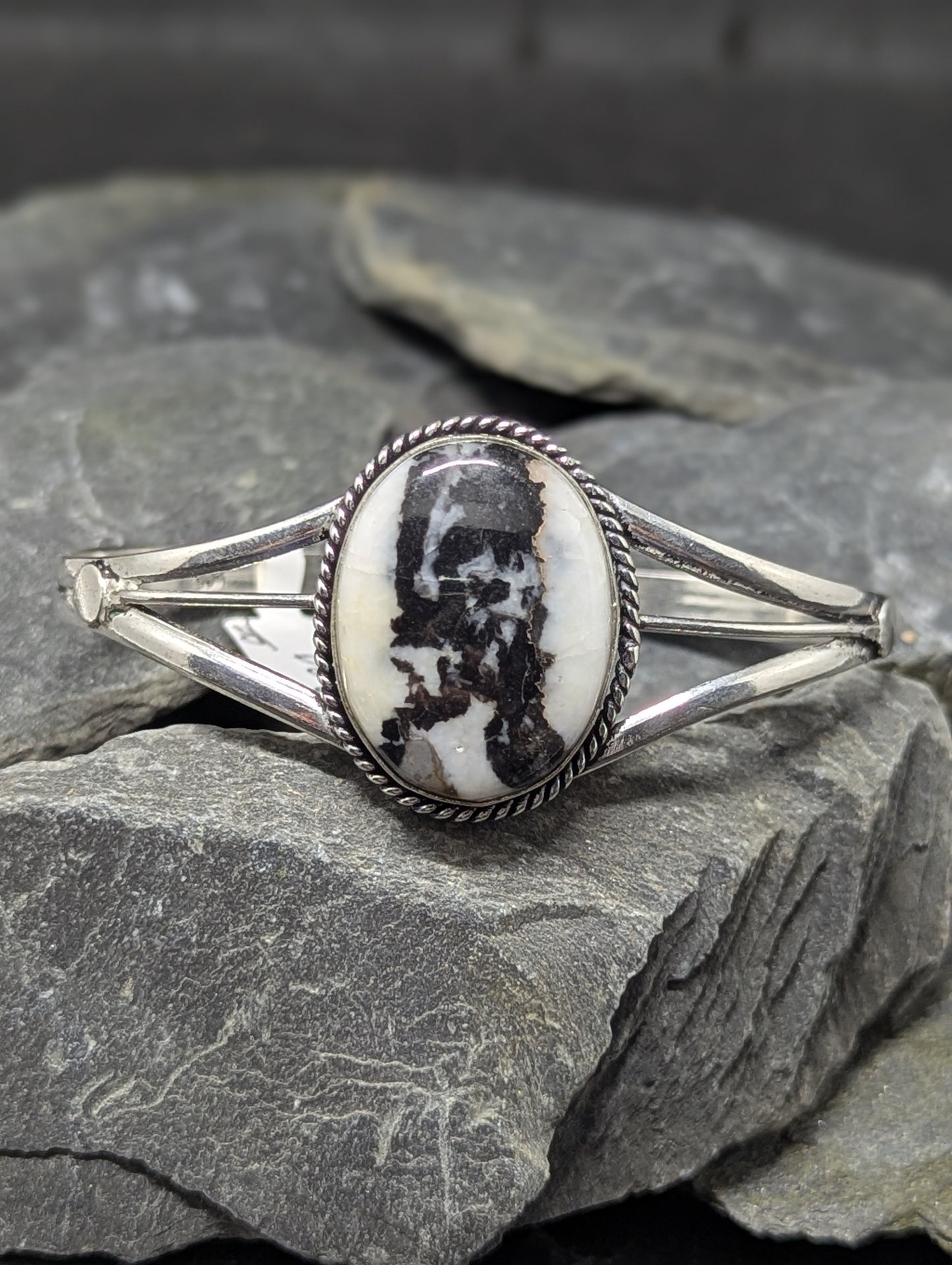 White Buffalo Turquoise Bracelet