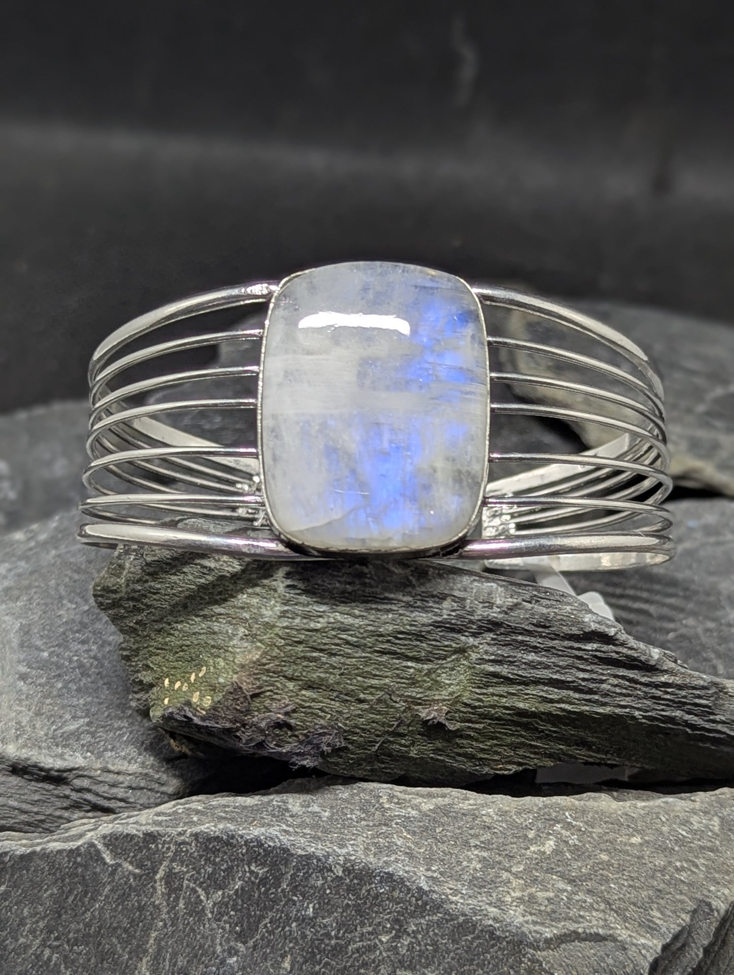 Rainbow Moonstone Bracelet