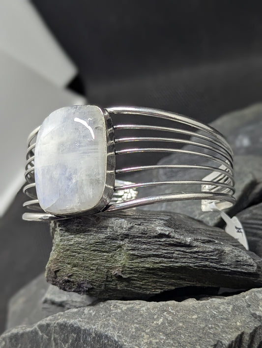 Rainbow Moonstone Bracelet