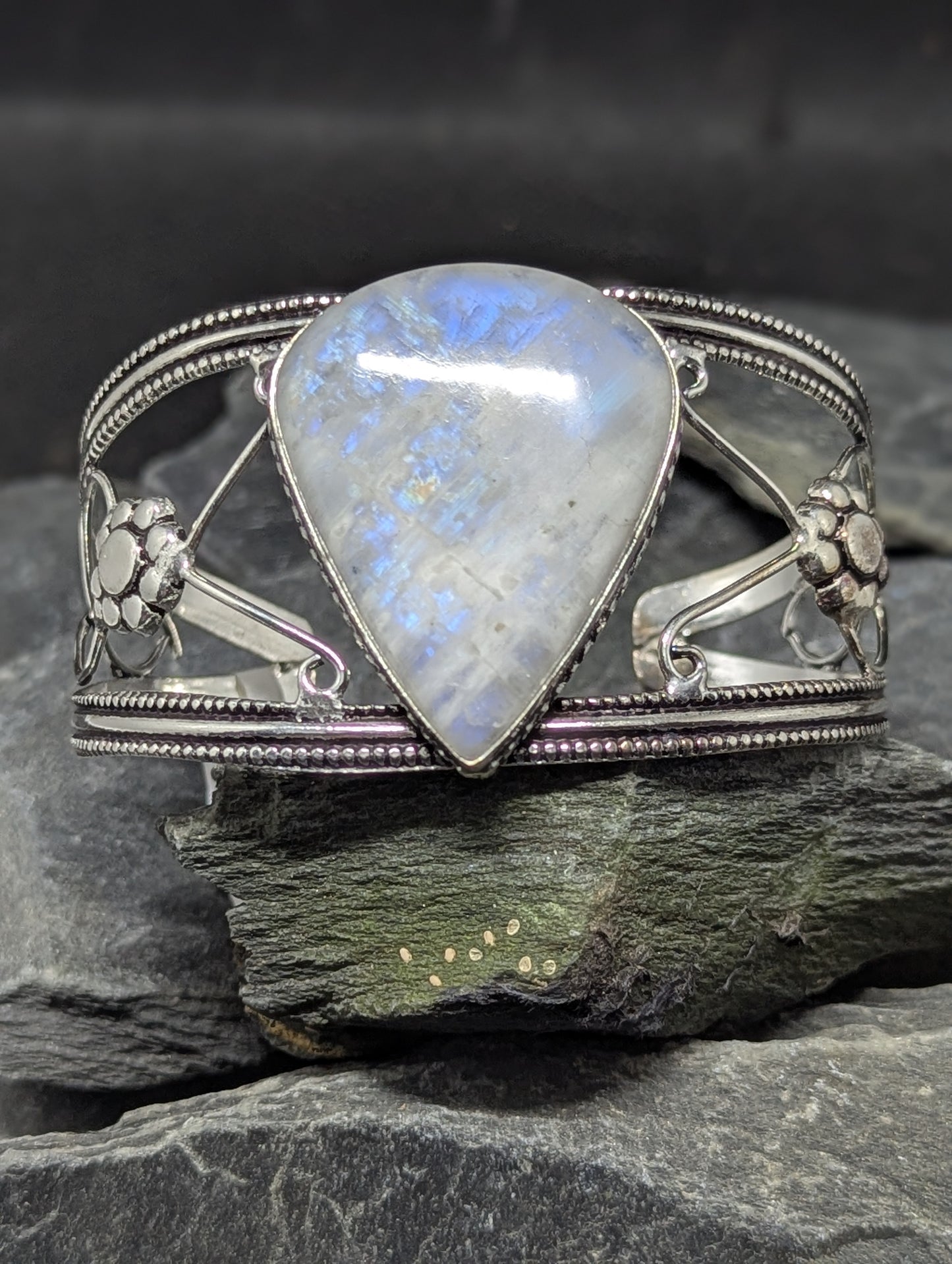 Rainbow Moonstone Bracelet