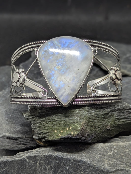 Rainbow Moonstone Bracelet