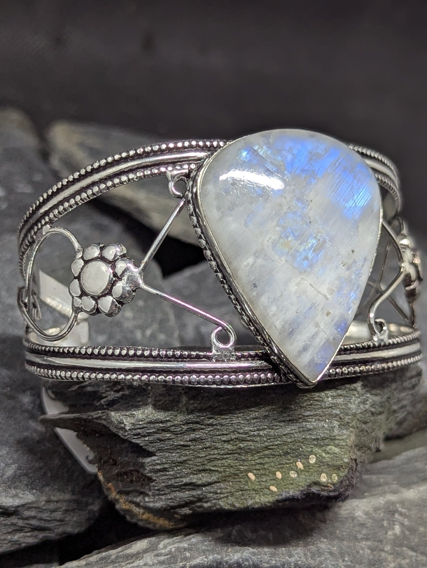Rainbow Moonstone Bracelet