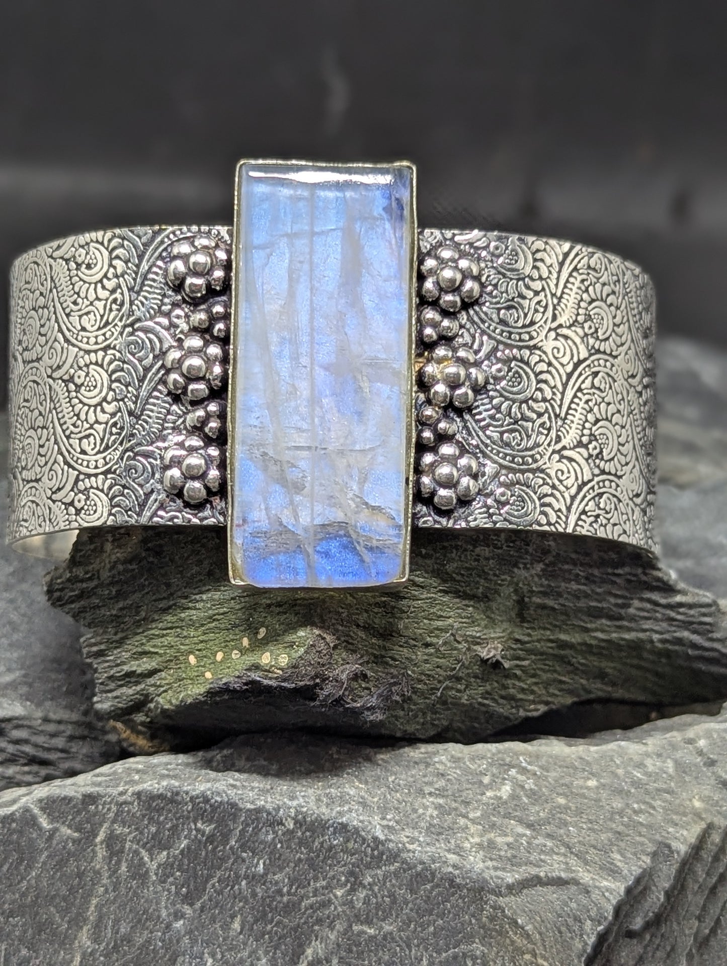 Rainbow Moonstone Bracelet