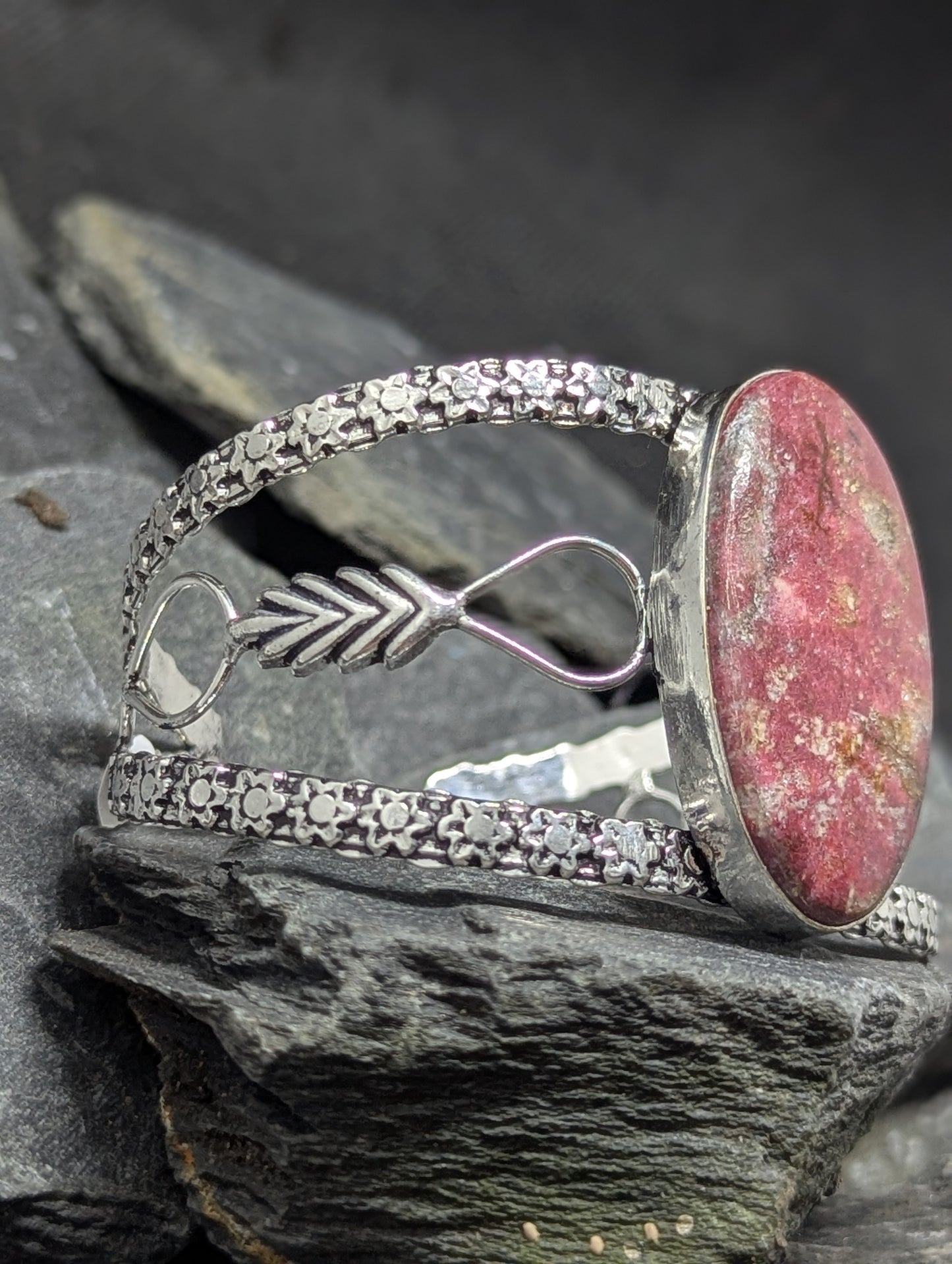 Pink Thulite Bracelet