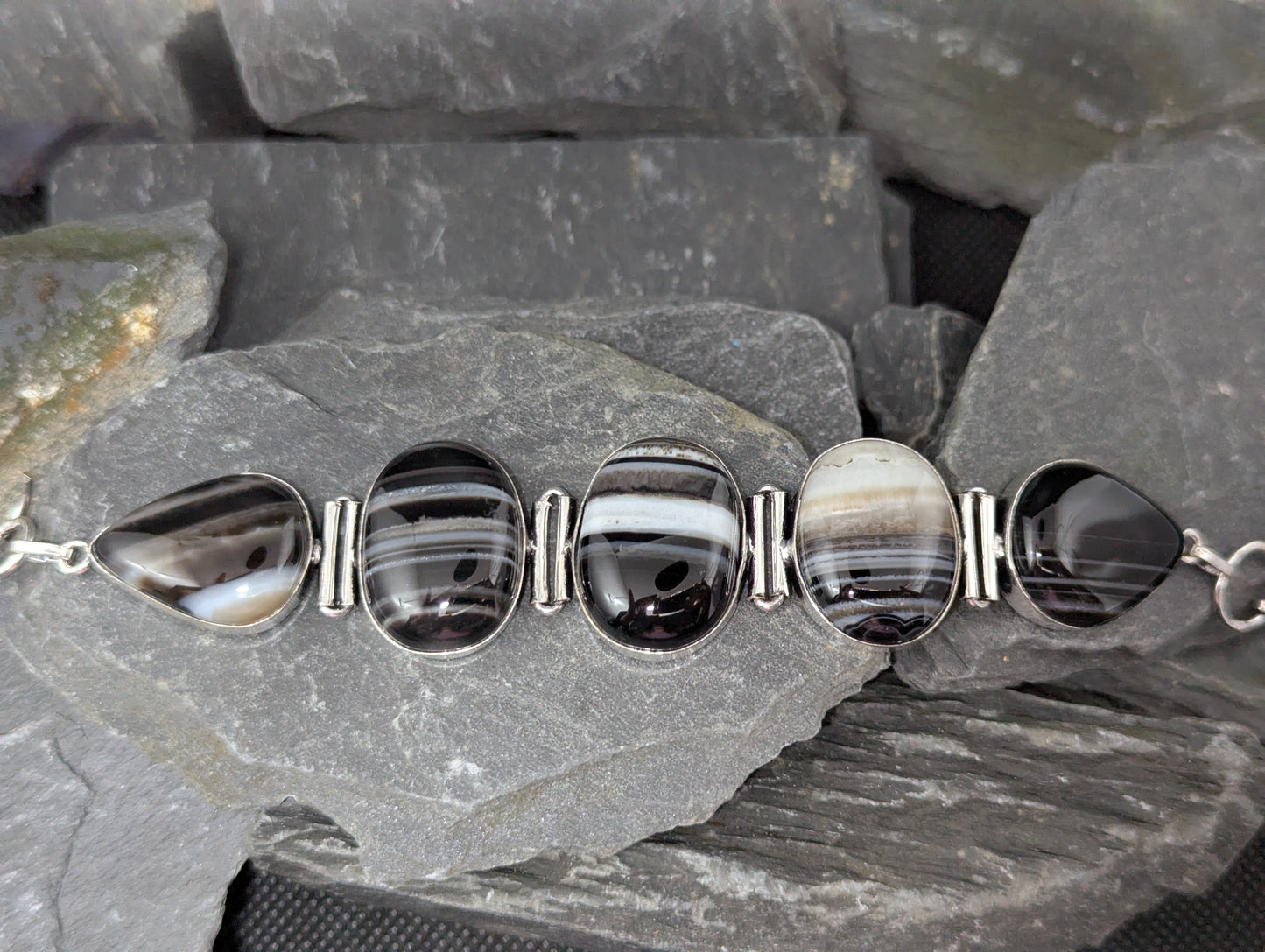 Botswana Lace Agate Bracelet