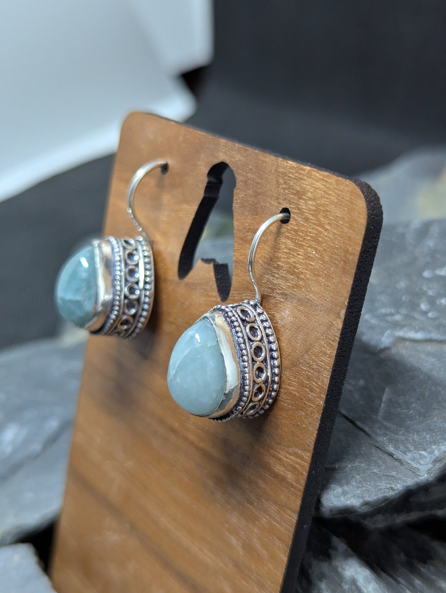 Aquamarine Earrings