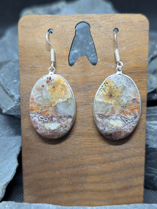 Mexican Laguna Lace Earrings