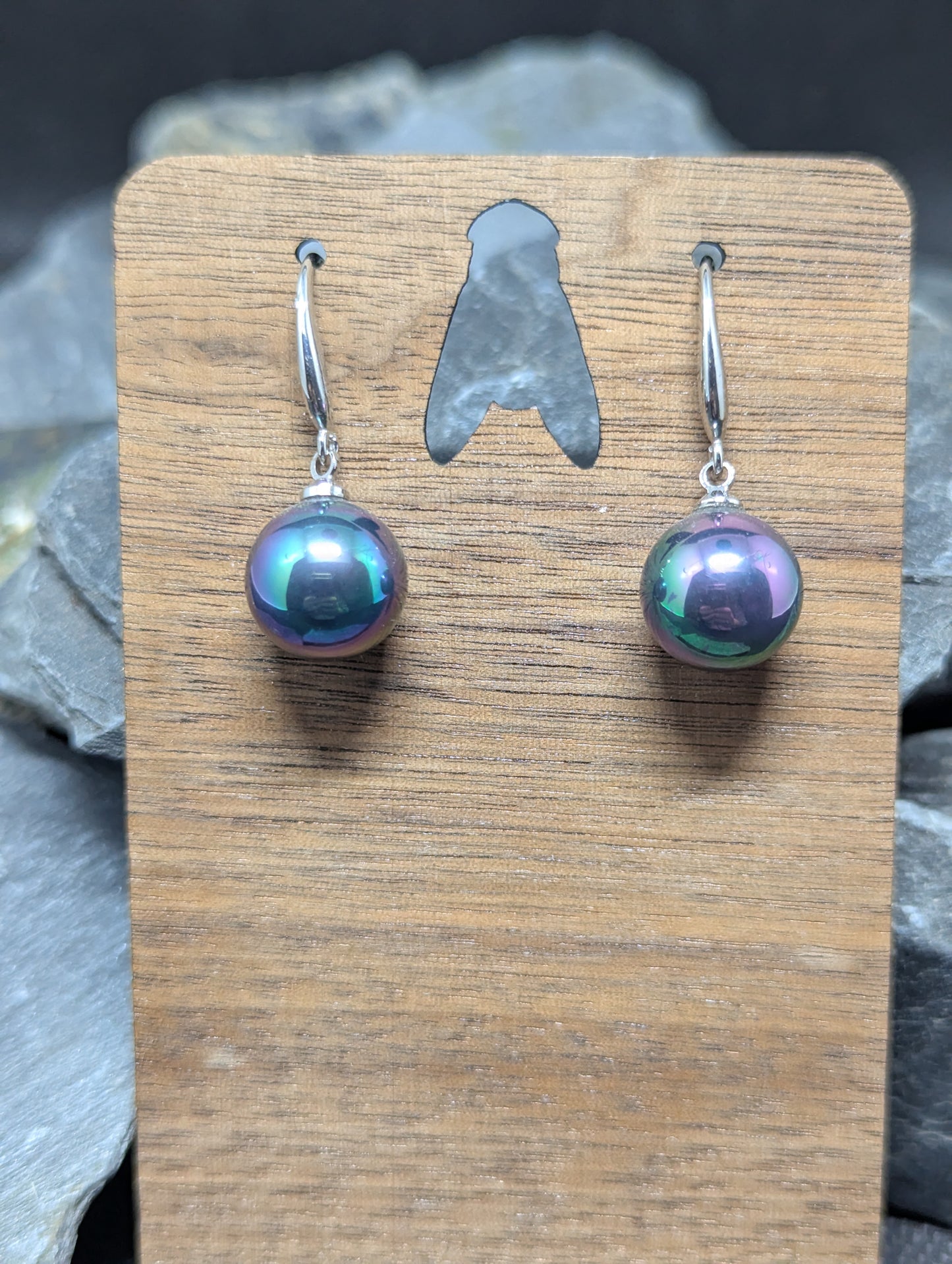 Black Pearls Earrings