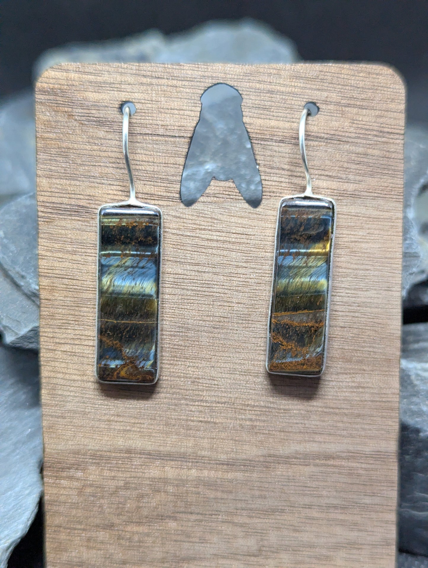 Tiger Eye Earrings