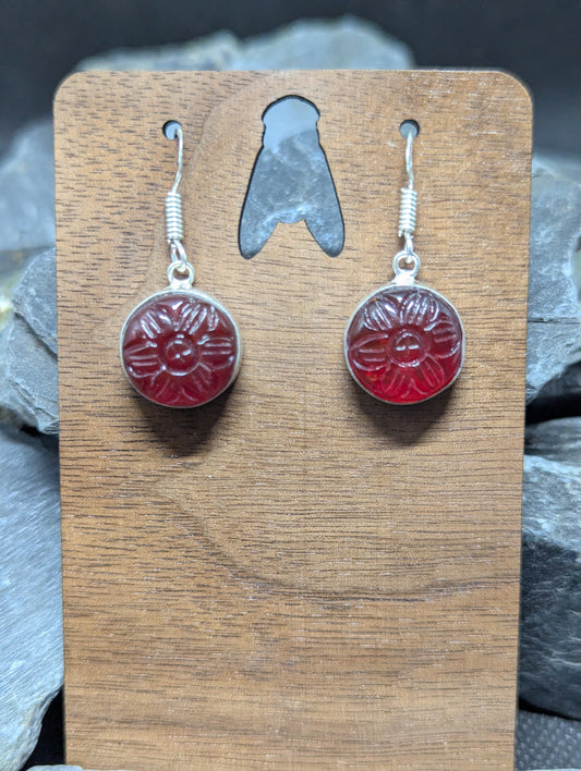 Pink Rubellite Earrings