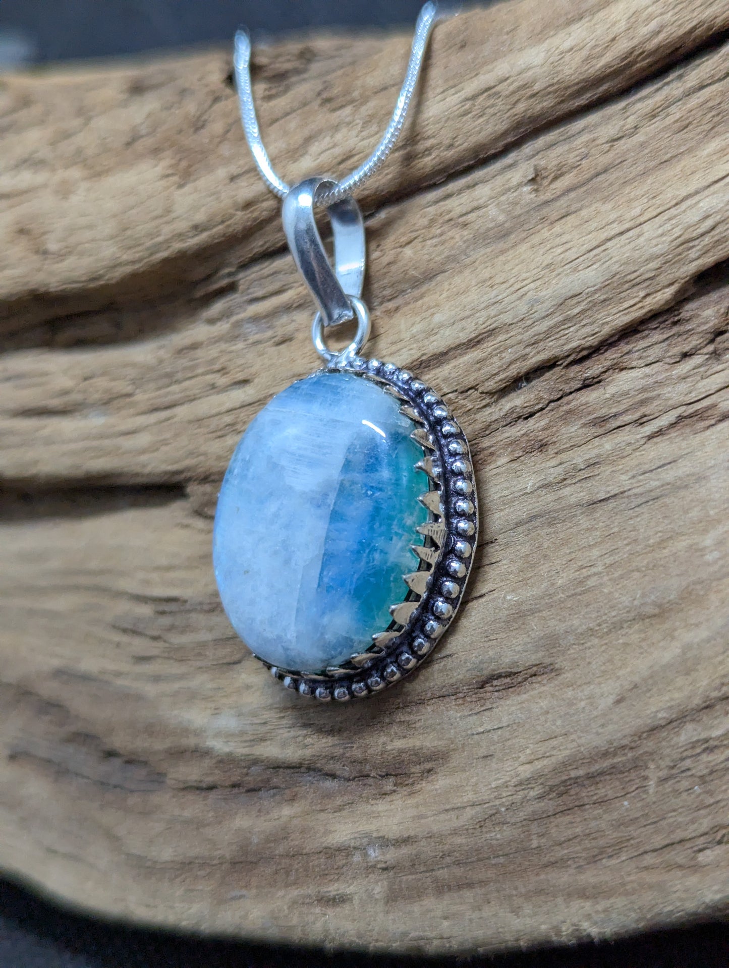 Blue Rainbow Moonstone