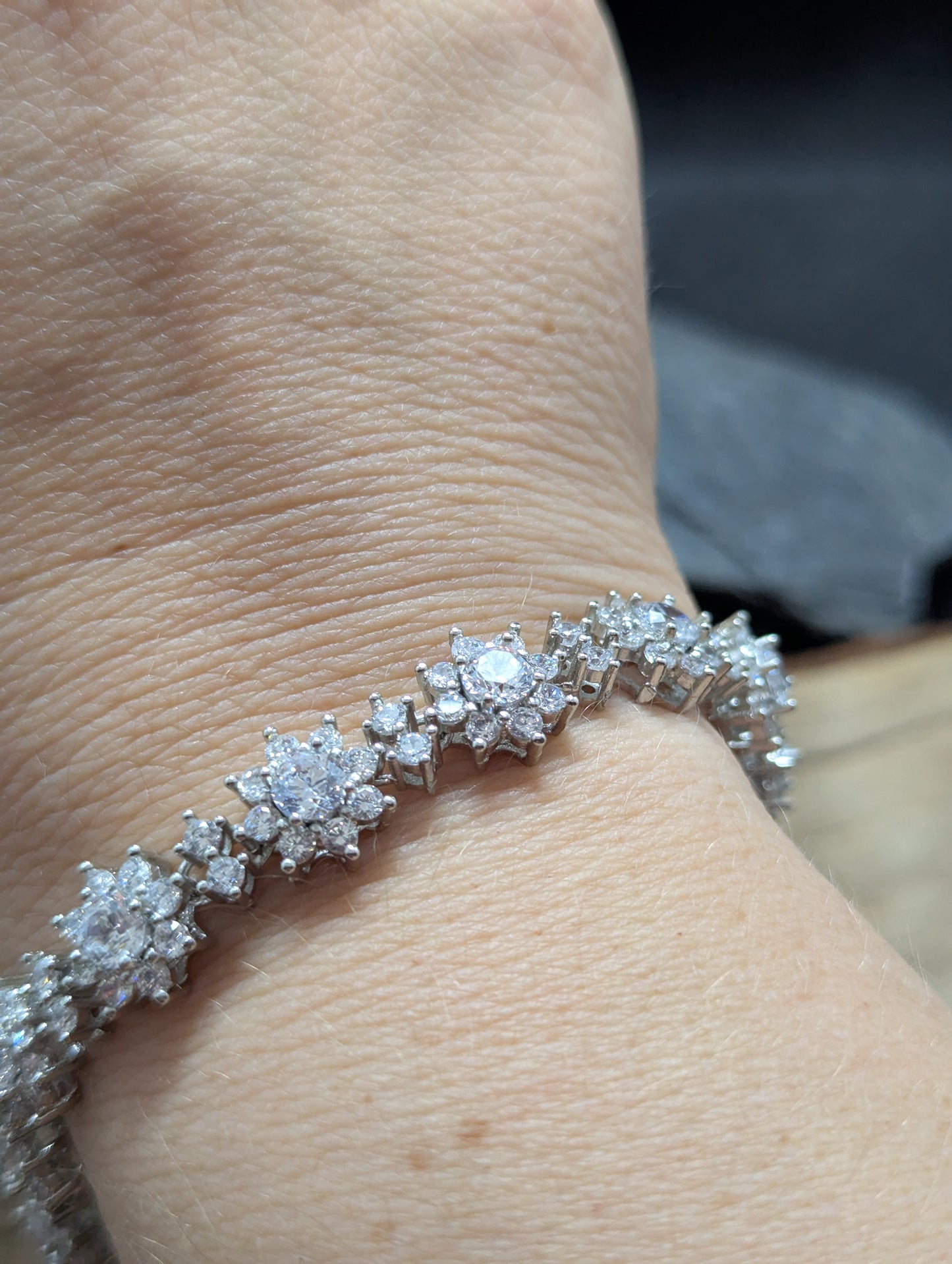 62ct Moissanite Bracelet
