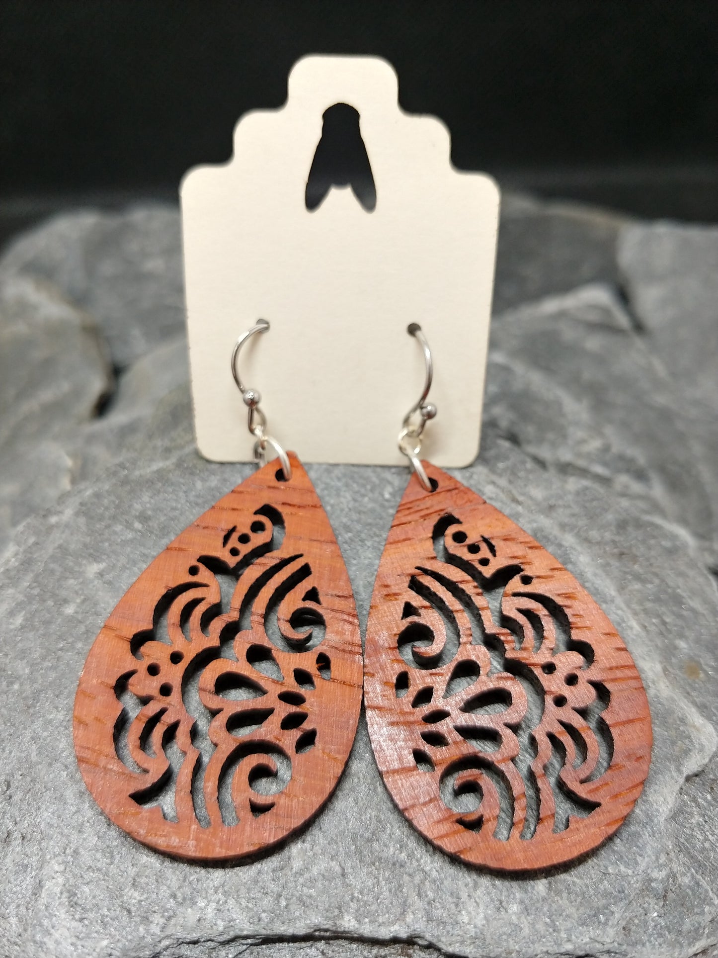 Padauk Curly Flower Drop