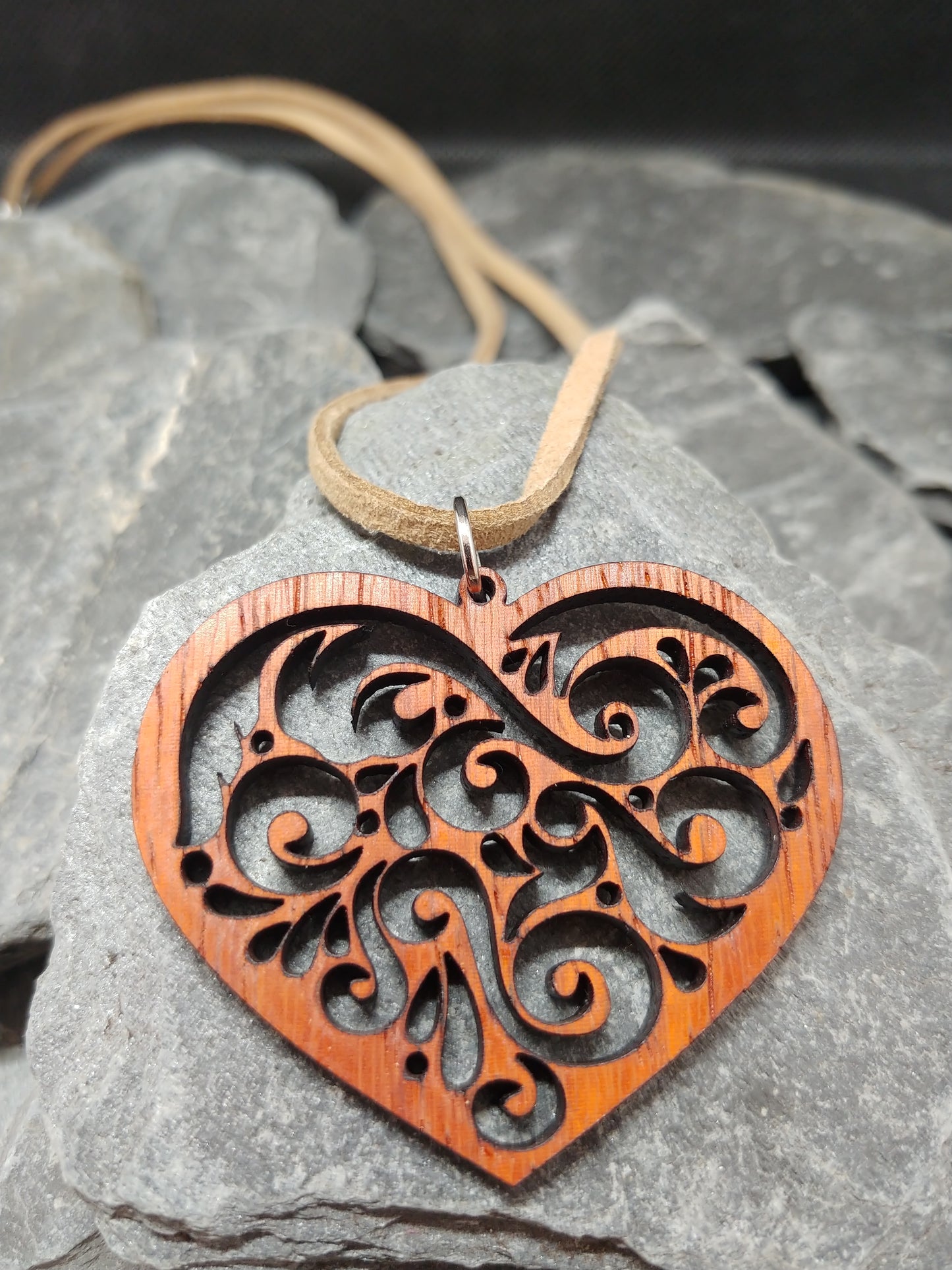 Pendant Heart Swirl