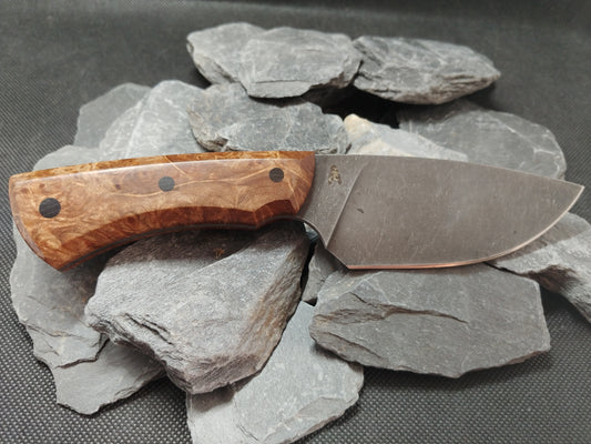 Rhino with Maple Burl (Available to Order)