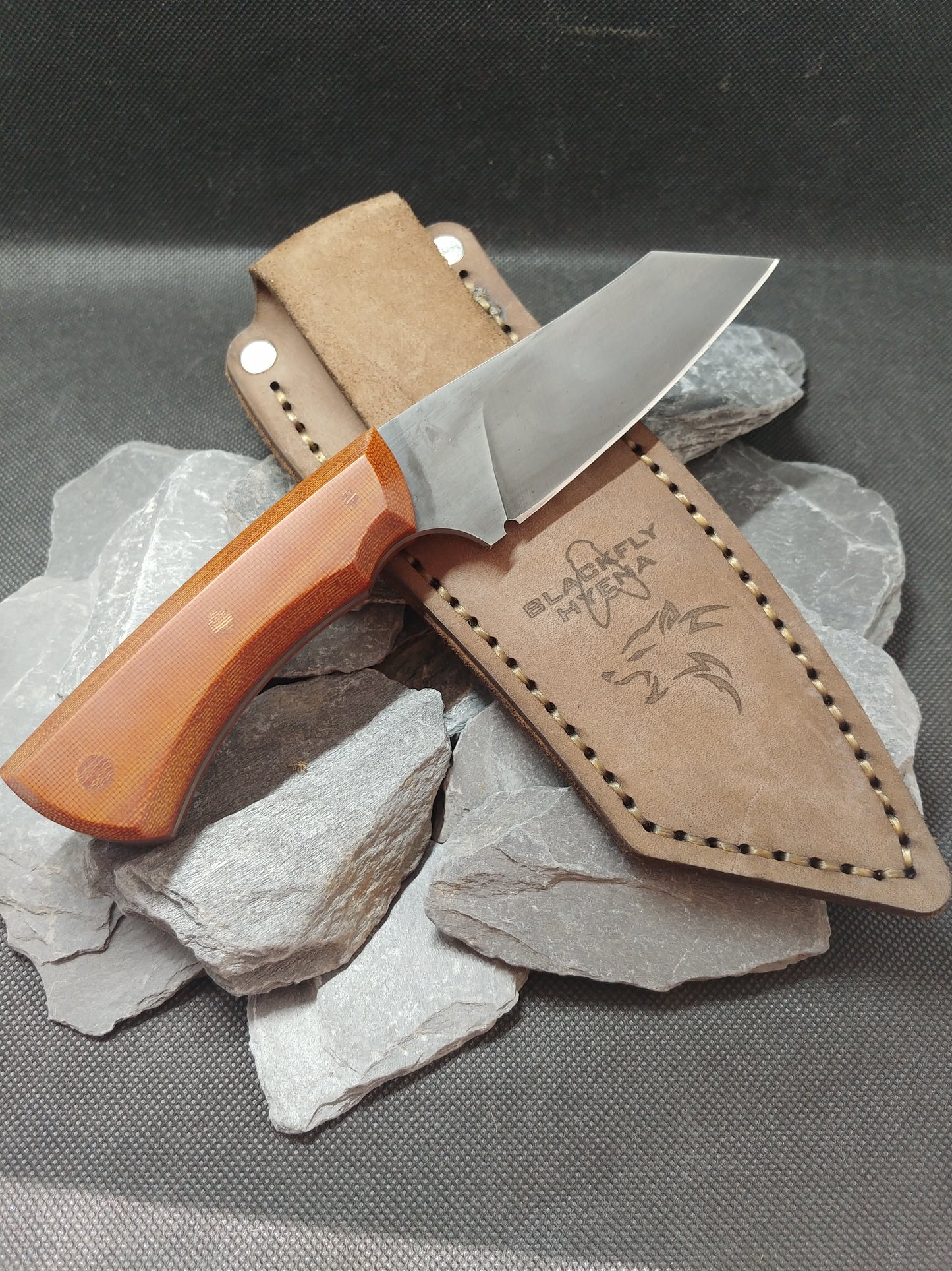 Hyena with Natural Micarta (Available for Order)